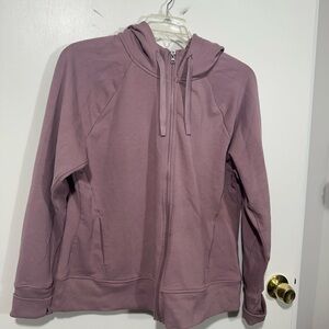Women's Mauve Hoodie Jacket